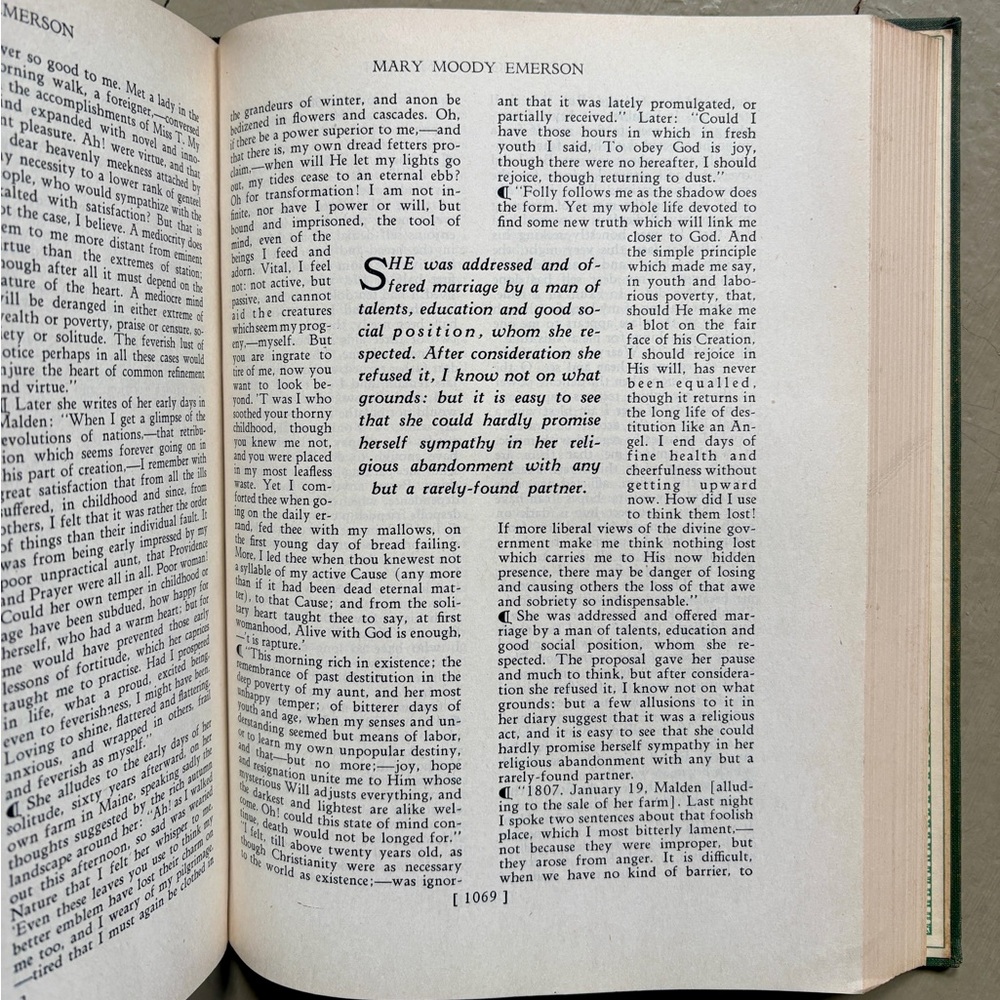 1930 Collected Writings of Emerson Concord MA Nature Eros Poetry 2 Volumes - Picture 5 of 16
